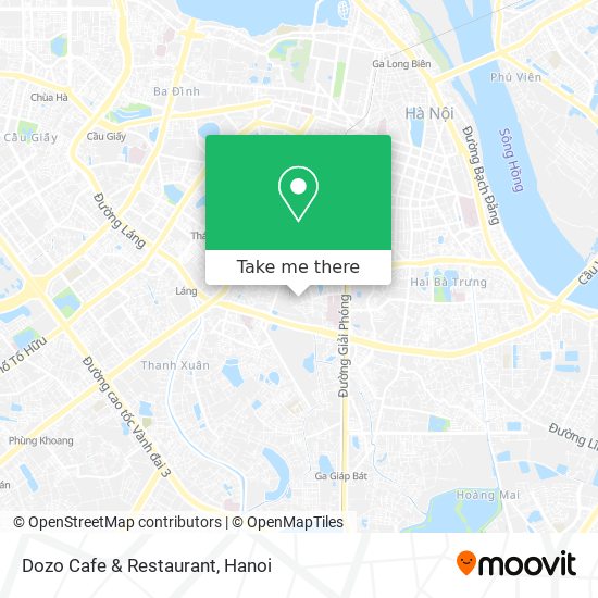 Dozo Cafe & Restaurant map