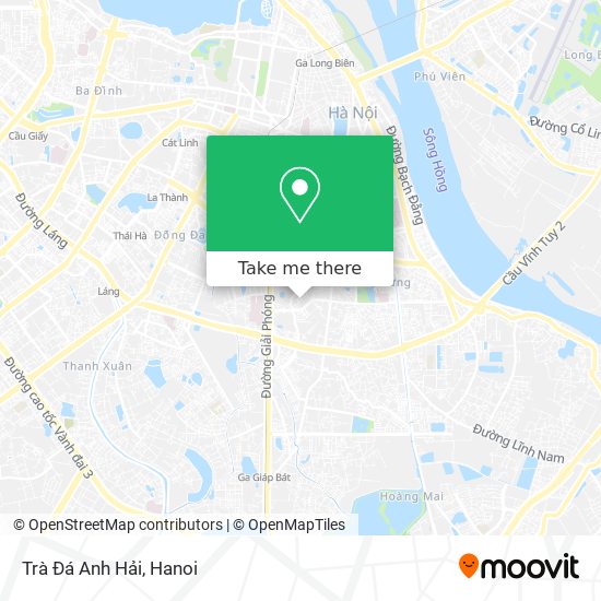 Trà Đá Anh Hải map