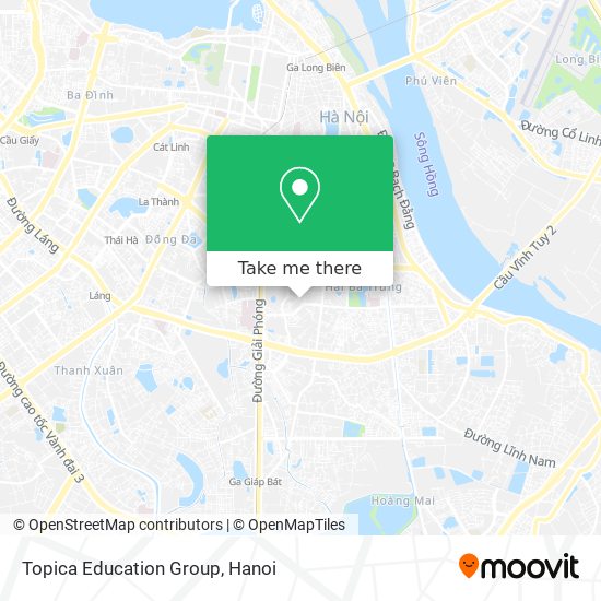 Topica Education Group map