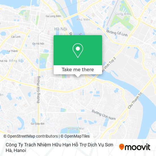 Công Ty Trách Nhiệm Hữu Hạn Hỗ Trợ Dịch Vụ Sơn Hà map