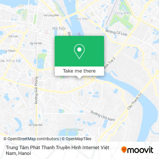 Trung Tâm Phát Thanh Truyền Hình Internet Việt Nam map