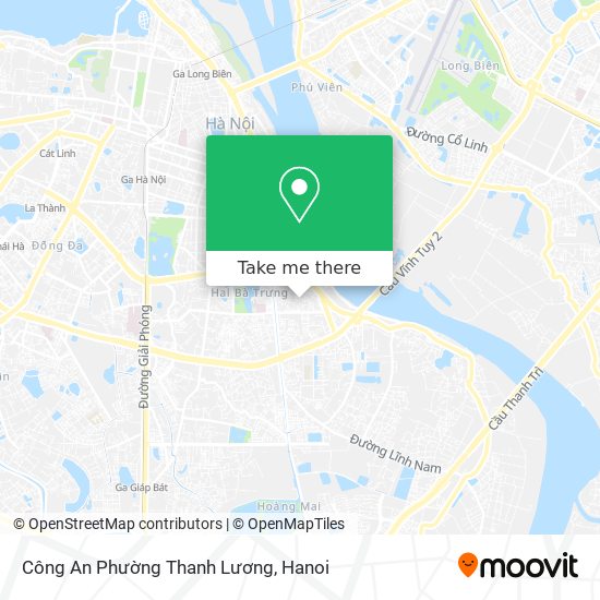 Công An Phường Thanh Lương map