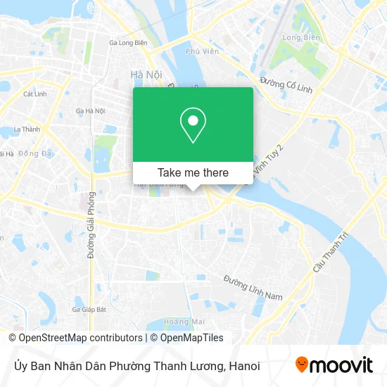 Ủy Ban Nhân Dân Phường Thanh Lương map