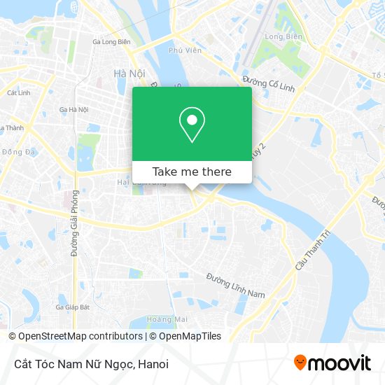 Cắt Tóc Nam Nữ Ngọc map