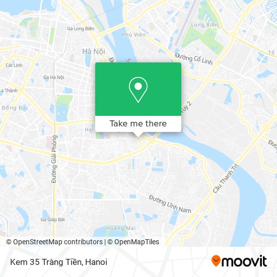 Kem 35 Tràng Tiền map