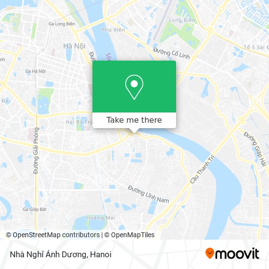 Nhà Nghỉ Ánh Dương map