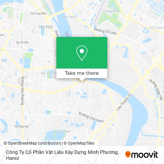 Công Ty Cổ Phần Vật Liệu Xây Dựng Minh Phương map