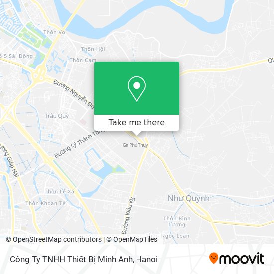 Công Ty TNHH Thiết Bị Minh Anh map