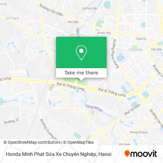 Honda Minh Phát Sửa Xe Chuyên Nghiệp map