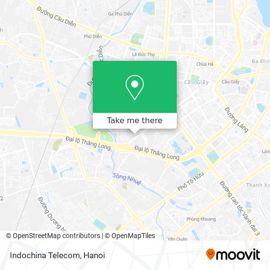 Indochina Telecom map