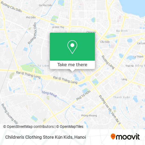 Children's Clothing Store Kún Kids map