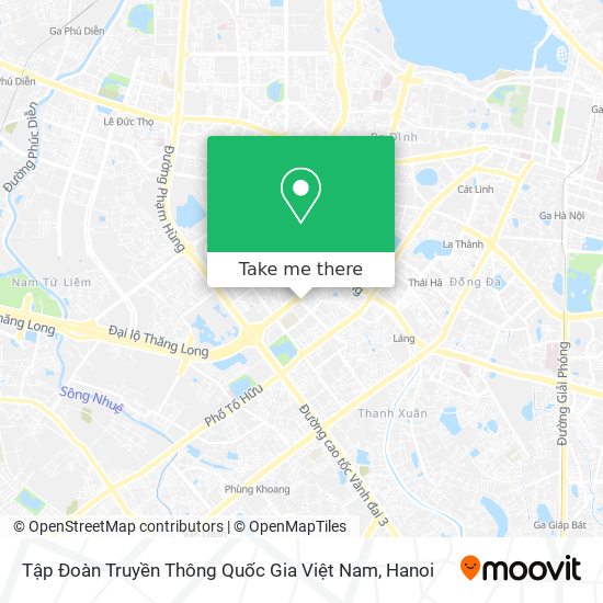 Tập Đoàn Truyền Thông Quốc Gia Việt Nam map
