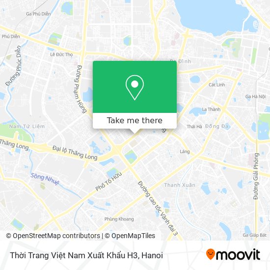 Thời Trang Việt Nam Xuất Khẩu H3 map