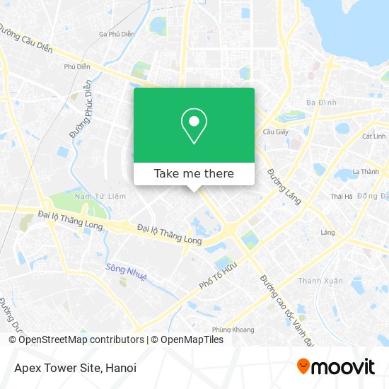 Apex Tower Site map