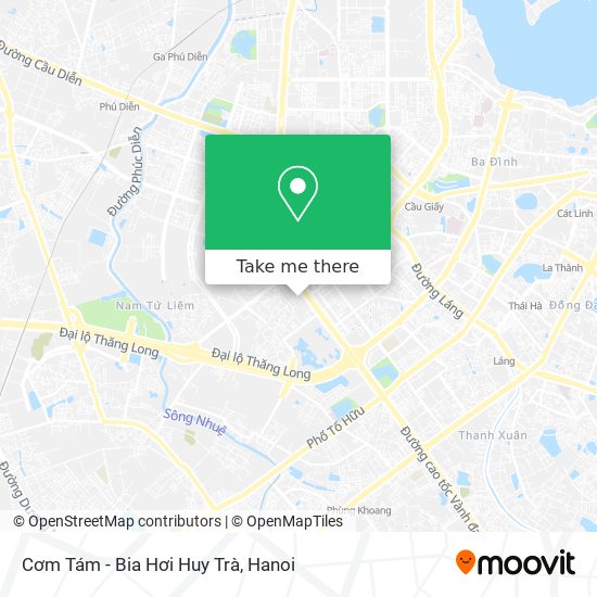 Cơm Tám - Bia Hơi Huy Trà map