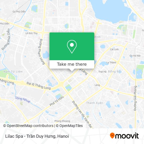 Lilac Spa - Trần Duy Hưng map