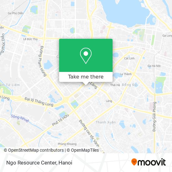 Ngo Resource Center map