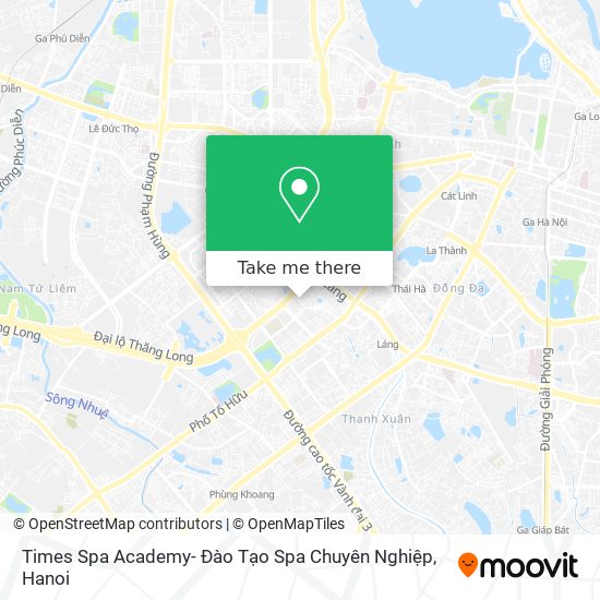 Times Spa Academy- Đào Tạo Spa Chuyên Nghiệp map