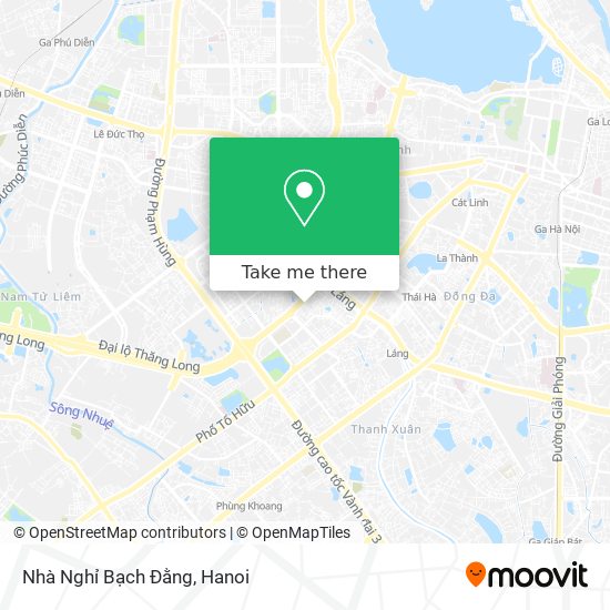 Nhà Nghỉ Bạch Đằng map