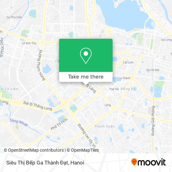 Siêu Thị Bếp Ga Thành Đạt map