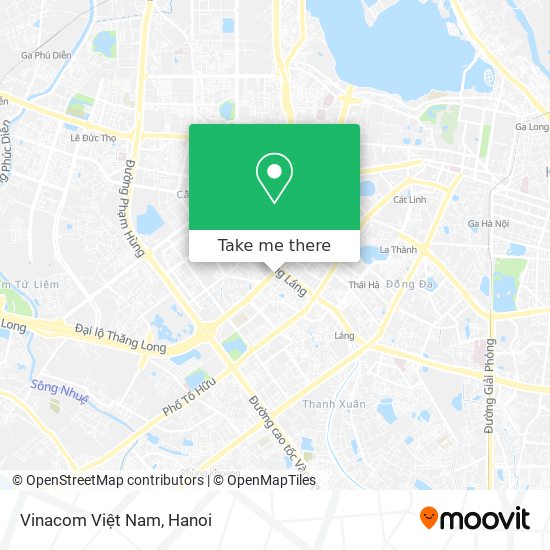 Vinacom Việt Nam map