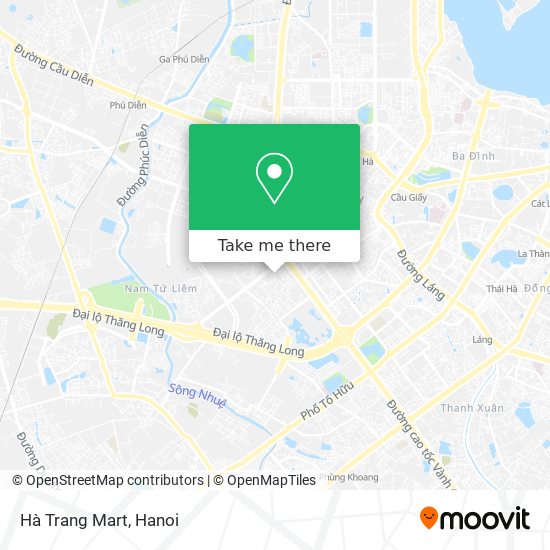 Hà Trang Mart map