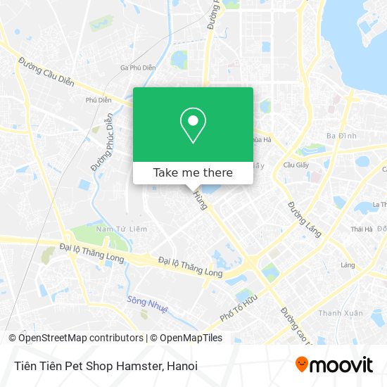 Tiên Tiên Pet Shop Hamster map