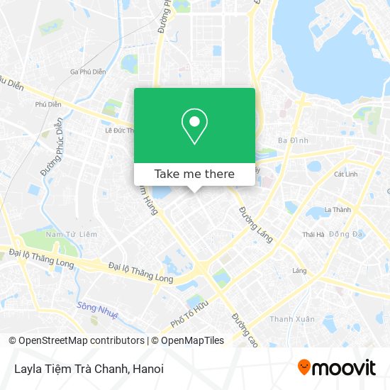 Layla Tiệm Trà Chanh map