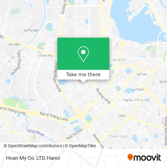 Hoan My Co. LTD map