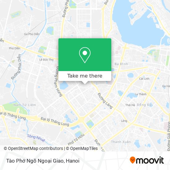 Tào Phớ Ngõ Ngoại Giao map