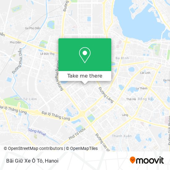 Bãi Giữ Xe Ô Tô map