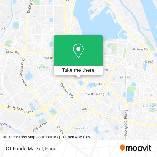 CT Foods Market map