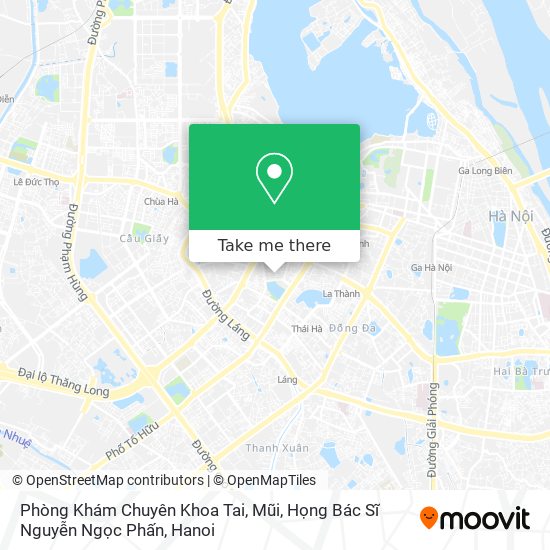 Phòng Khám Chuyên Khoa Tai, Mũi, Họng Bác Sĩ Nguyễn Ngọc Phấn map