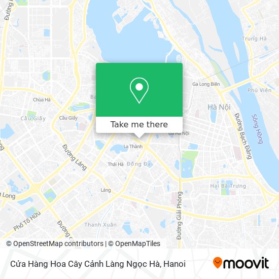 Cửa Hàng Hoa Cây Cảnh Làng Ngọc Hà map