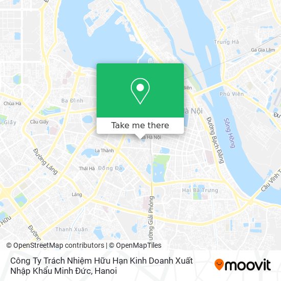 Công Ty Trách Nhiệm Hữu Hạn Kinh Doanh Xuất Nhập Khẩu Minh Đức map