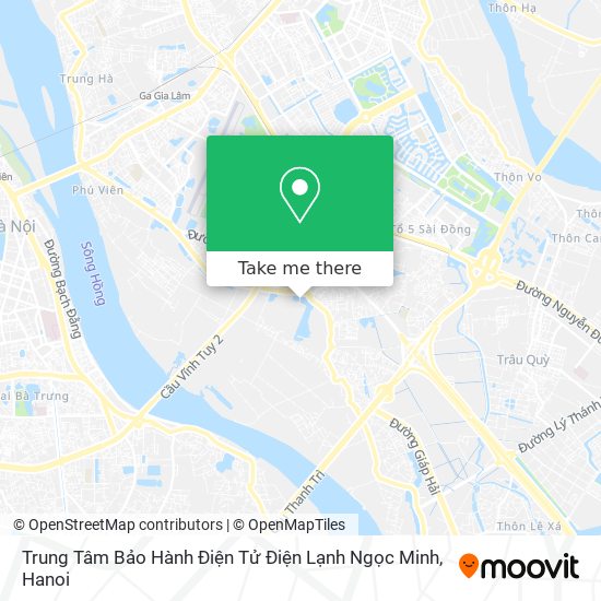 Trung Tâm Bảo Hành Điện Tử Điện Lạnh Ngọc Minh map