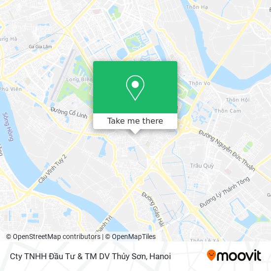 Cty TNHH Đầu Tư & TM DV Thủy Sơn map