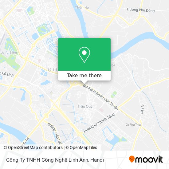 Công Ty TNHH Công Nghệ Linh Anh map