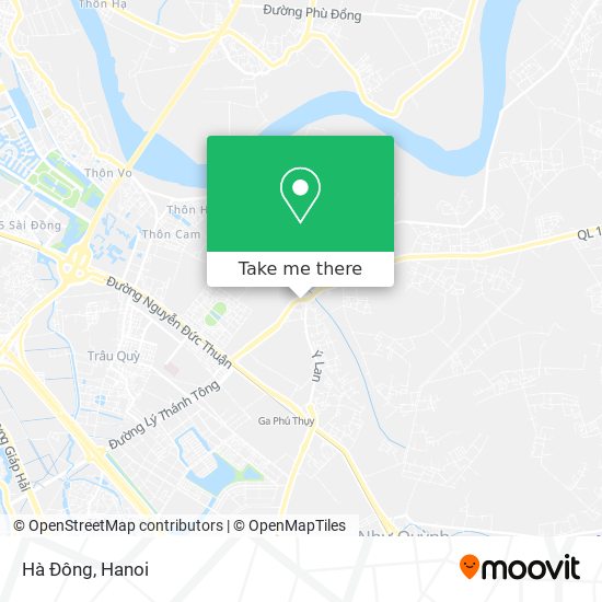 Hà Đông map