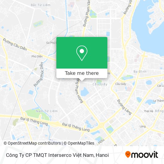 Công Ty CP TMQT Interserco Việt Nam map