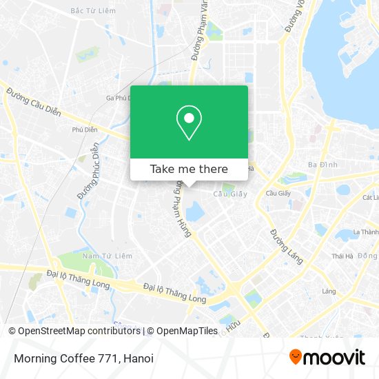 Morning Coffee 771 map