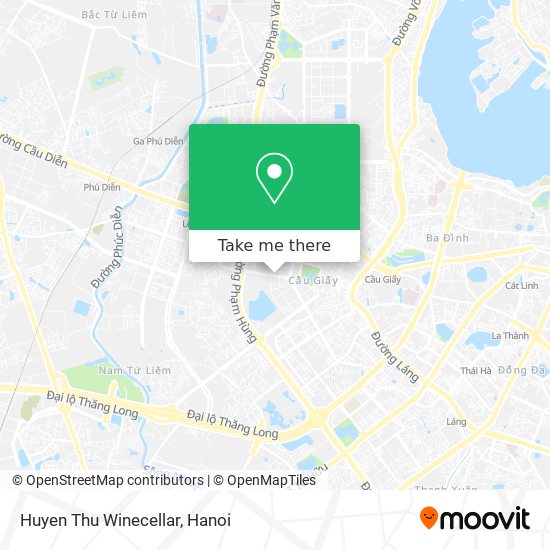 Huyen Thu Winecellar map