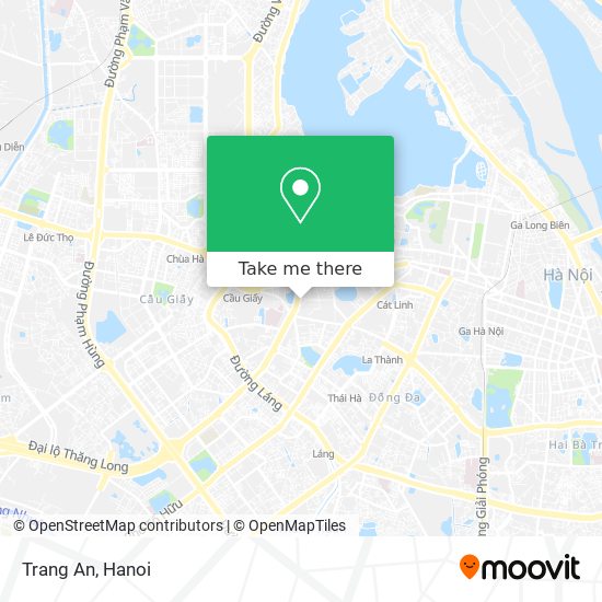 Trang An map