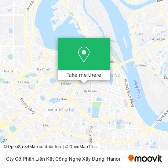 Cty Cổ Phần Liên Kết Công Nghệ Xây Dựng map