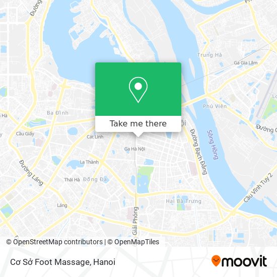 Cơ Sở Foot Massage map