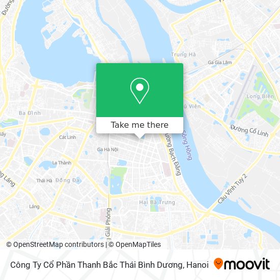 Công Ty Cổ Phần Thanh Bắc Thái Bình Dương map