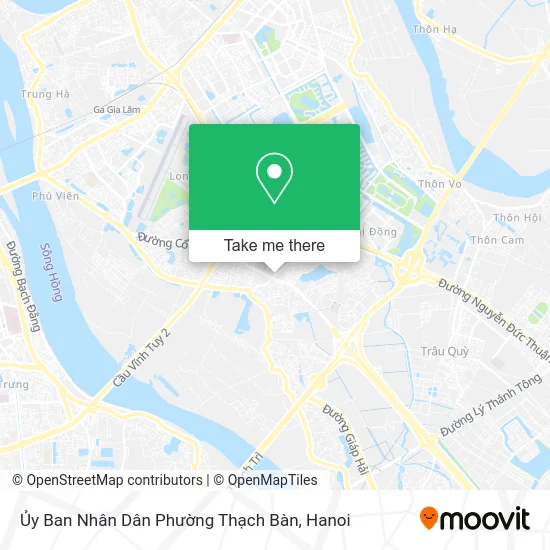 Ủy Ban Nhân Dân Phường Thạch Bàn map