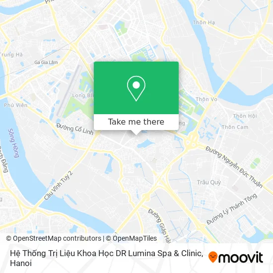Hệ Thống Trị Liệu Khoa Học DR Lumina Spa & Clinic map