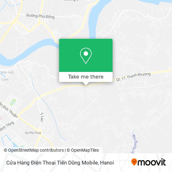 Cửa Hàng Điện Thoại Tiến Dũng Mobile map