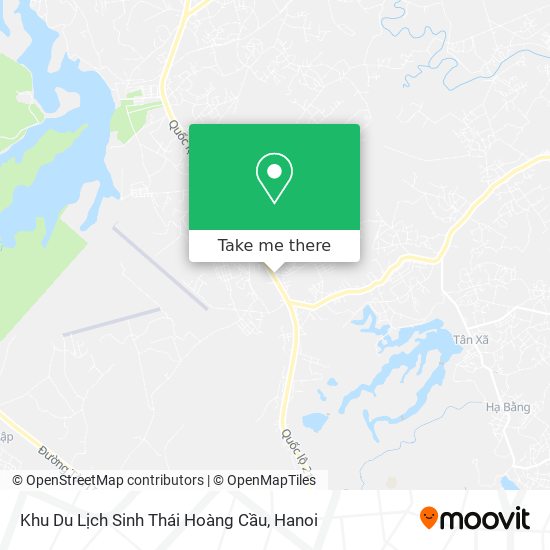 Khu Du Lịch Sinh Thái Hoàng Cầu map